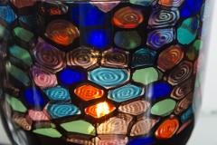 Noti Massari Very Large 20th Century Multicolor Uplight by Noti Massari - 1128051