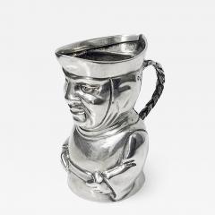 Novelty Sterling Silver Toby Cream Jug London 1882 Thos Smiley - 1947588