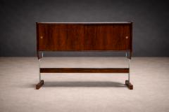 Novo Rumo Bar in Hardwood Metal Novo Rumo 1960s - 4544890