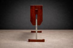 Novo Rumo Bar in Hardwood Metal Novo Rumo 1960s - 4544891