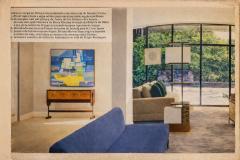 Novo Rumo Bar in Hardwood Metal Novo Rumo 1960s - 4544895