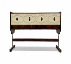 Novo Rumo Bar in Hardwood Metal Novo Rumo 1960s Lot 130A - 4351327