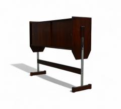 Novo Rumo Bar in Hardwood Metal Novo Rumo 1960s Lot 130A - 4351334