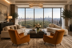 Novo Rumo Brazilian Modern Pair of Camel Mohair Club Chairs in Hardwood Att to Novo Rumo - 4694196