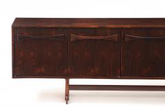 Novo Rumo Brazilian Modern Rosewood Credenza With Bow Design by Novo Rumo 1960s  - 4696419