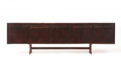 Novo Rumo Brazilian Modern Rosewood Credenza With Bow Design by Novo Rumo 1960s  - 4696421