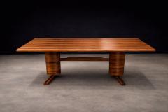 Novo Rumo Dining Table in Cavi na Wood by Novo Rumo Brazilian Modern 1960s - 4586267