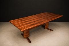 Novo Rumo Dining Table in Cavi na Wood by Novo Rumo Brazilian Modern 1960s - 4586269