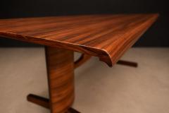 Novo Rumo Dining Table in Cavi na Wood by Novo Rumo Brazilian Modern 1960s - 4586270