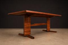 Novo Rumo Dining Table in Cavi na Wood by Novo Rumo Brazilian Modern 1960s - 4586272