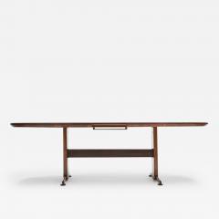 Novo Rumo Mid Century Modern Dining Table in Hardwood by Novo Rumo 1960s Brazil - 3190700