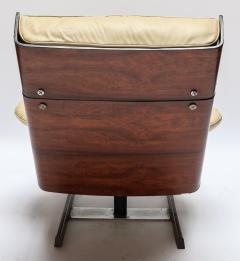 Novo Rumo Pair of Novo Rumo 1960s Brazilian Jacaranda Lounge Chairs - 497591
