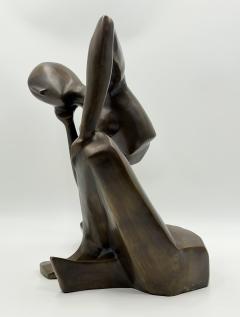 Nubia Liliana M ndez Meditation Limited Edition Bronze Sculpture Colombia 05 - 4765401