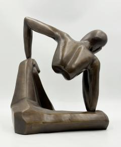 Nubia Liliana M ndez Meditation Limited Edition Bronze Sculpture Colombia 05 - 4765403