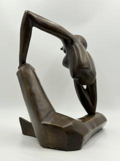 Nubia Liliana M ndez Meditation Limited Edition Bronze Sculpture Colombia 05 - 4765407