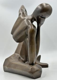 Nubia Liliana M ndez Meditation Limited Edition Bronze Sculpture Colombia 05 - 4765412