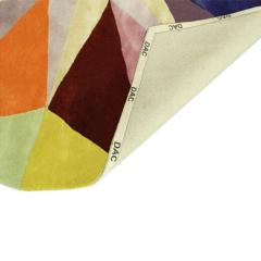 Nuria Mora Geometric Multicolored Wool Estella Carpet India - 902382