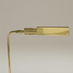 Nya ia Pair of brass desk table lamps by Nya ia Sweden 1960s - 4239552