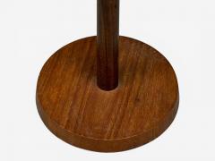 Nybro Armaturfabrik Floor Lamp Wood Metal Fabric Sweden 1940s - 4451199