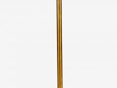 Nybro Armaturfabrik Table Lamps Amber Glass Brass Sweden 1970s - 4479578