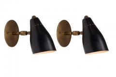 O Luce 1950s Giuseppe Ostuni Articulating Sconces for O Luce - 912245