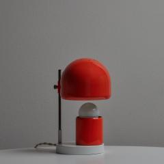 O Luce 1960s Adjustable Perforated Table Lamp Attributed to Tito Agnoli for O Luce - 3589783