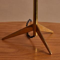 O Luce 1960s Giuseppe Ostuni Metal and Glass Tripod Table Lamp for O Luce - 3301145