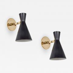 O Luce Pair of 1950s Diablo Sconces by Giuseppe Ostuni for O Luce - 2222899