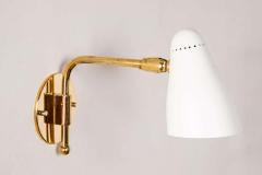 O Luce Pair of 1950s Giuseppe Ostuni Articulating Arm Sconces for O Luce - 1636684