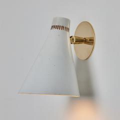 O Luce Pair of 1950s Giuseppe Ostuni Model 109 Articulating Wall Lamps for O Luce - 3490062