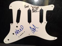 OASIS AUTOGRAPHED STRATOCASTER STYLE PICKGUARD - 790994