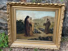 OLD MASTER DESERT SCENE PAINTING - 3158962