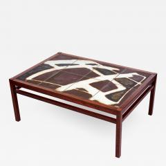 OLE BJORN KRUGER ABSTRACT TILE COFFEE TABLE - 2236936
