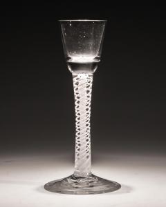 OPAQUE TWIST CORDIAL GLASS - 3792833