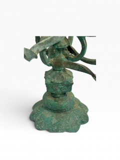 ORGANIC MODERNIST VERDIGRIS BRONZE COFFEE TABLE - 4808444