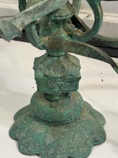 ORGANIC MODERNIST VERDIGRIS BRONZE COFFEE TABLE - 4808448