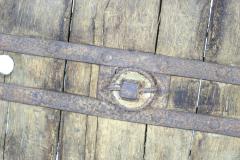 Oak And Iron Wheel Circa 1700 On Later Iron Stand - 1364120