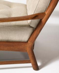 Oak Armchairs France c 1950 - 4207157