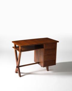 Oak Art Deco Desk France c 1930 - 4228617