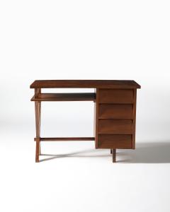 Oak Art Deco Desk France c 1930 - 4228620