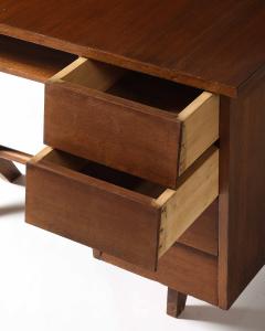 Oak Art Deco Desk France c 1930 - 4228623