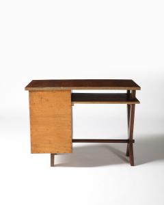 Oak Art Deco Desk France c 1930 - 4228625