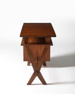 Oak Art Deco Desk France c 1930 - 4228627