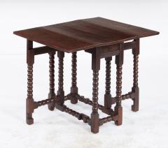 Oak Bobbin Gateleg End Table - 4545421