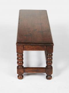 Oak Bobbin Long Stool - 4443904