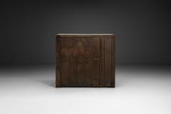 Oak Cabinet with Carved Medallions on Doors Europe ca 17th Century - 4427199