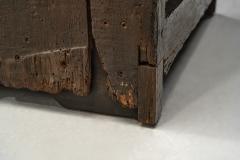 Oak Cabinet with Carved Medallions on Doors Europe ca 17th Century - 4427203