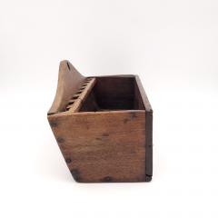 Oak Candle Box or Spoon Rack England circa 1750 - 3083756