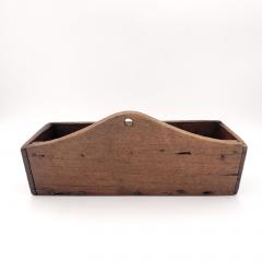 Oak Candle Box or Spoon Rack England circa 1750 - 3083758