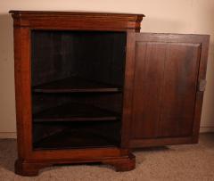 Oak Corner Cupboard Circa 1800 - 3278477